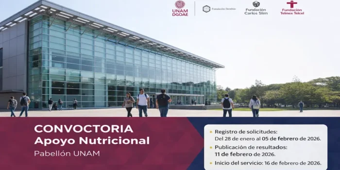 Convocatoria Apoyo Nutricional Pabellón
