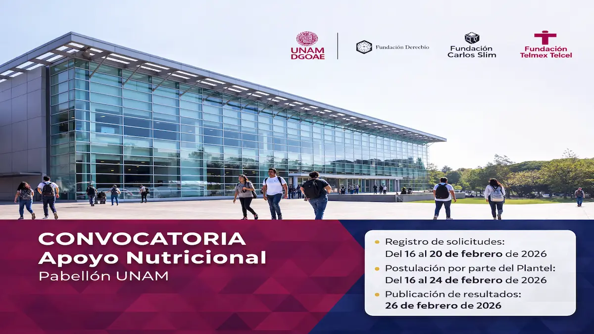 Segunda Convocatoria Apoyo Nutricional Pabellón