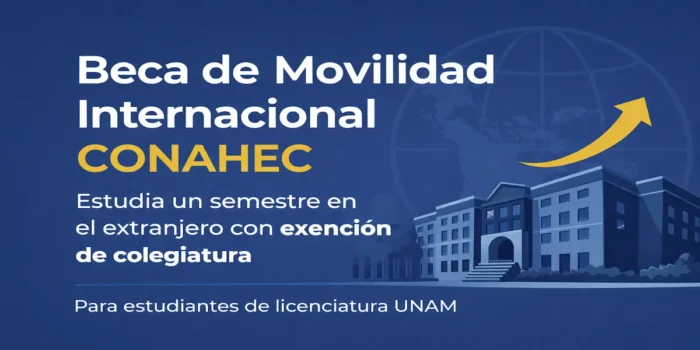 Beca de Movilidad internacional CONAHEC