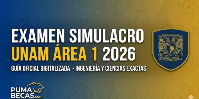 Examen Simulacro UNAM Área 1 2026