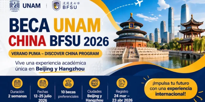Beca UNAM China BFSU