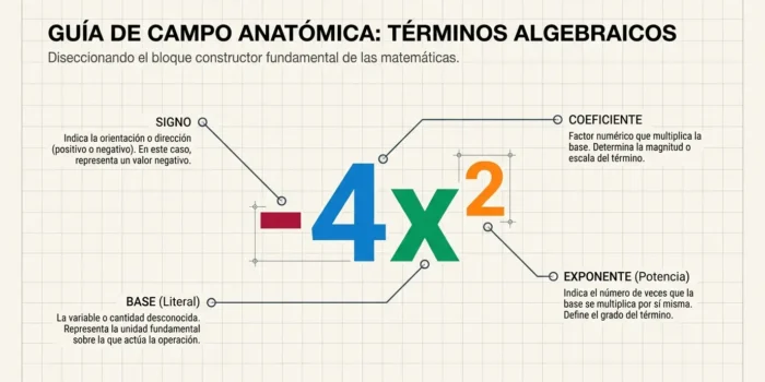 Términos algebraicos