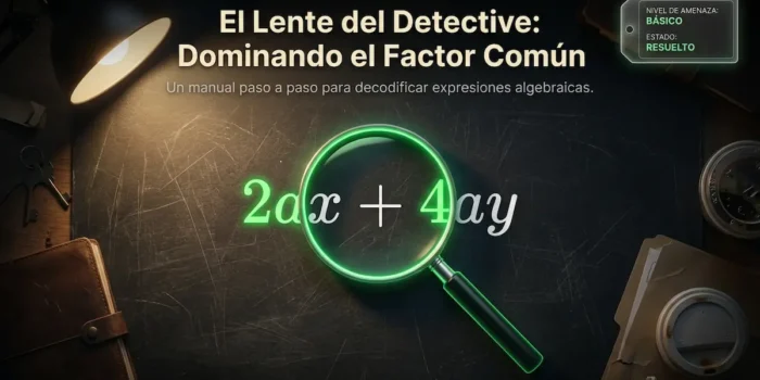 Factor común: aprende a identificarlo y usarlo en álgebra